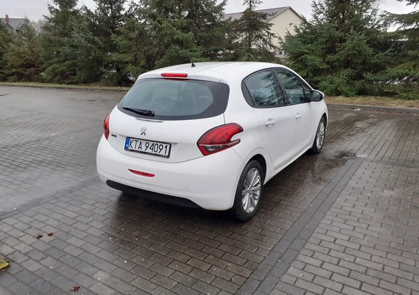 Peugeot 208 cena 31600 przebieg: 80806, rok produkcji 2015 z Tarnów małe 106